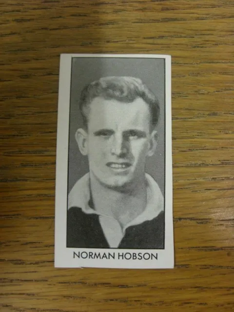 1959 Trade Card: Shrewsbury Town - �Norman Hobson [Card No.33] D.C. Thomson/The