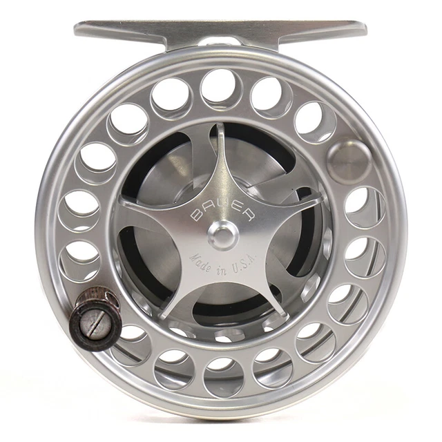 BAUER SST4 REEL Custom Setup Sliver Body Silver Hub Silver Knob ...