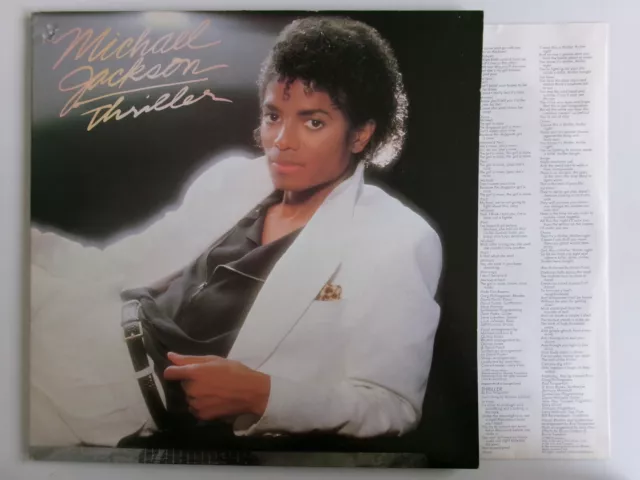 Michael Jackson Thriller Epic Epc 85930 Jackson 5Ive Disco Inner Gatefold