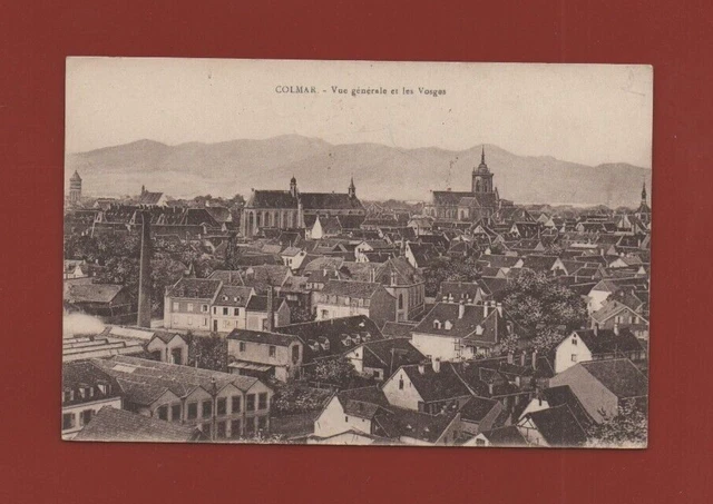 Colmar - Vista Generale E Le Vosges (C2922)