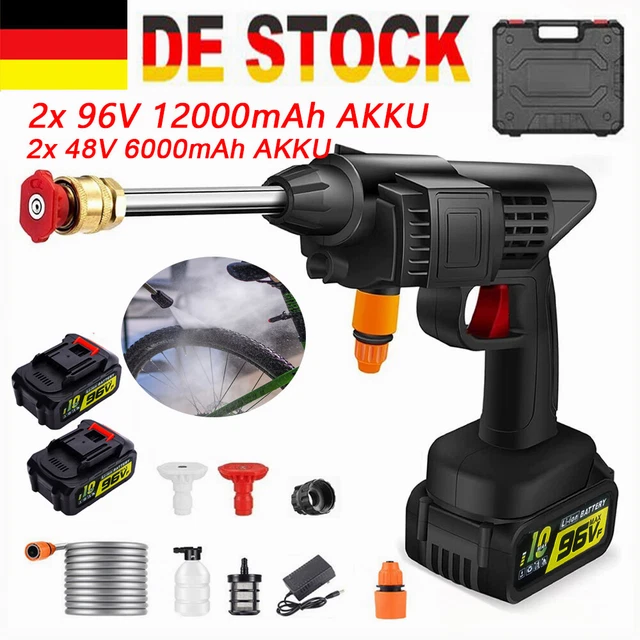 Idropulitrice A Batteria Onevan 18V 3200W &ndash; Pistola A Spruzzo Senza Fili Per Auto &ndash; Kit Completo