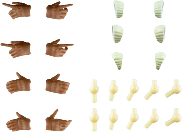 Kleine Waffenkammer LAOP09 Sosai Shoujo Teien Taktische Handschuhe Tan Plastik