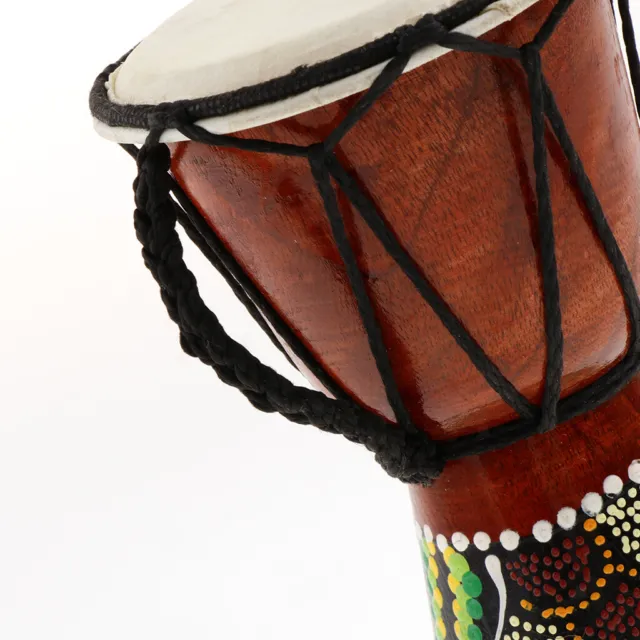 4inch Small African Hand Drum Dance Drum Child Percussion Toy Supplies 2