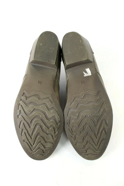 Bottines LIGNE A SUIVRE Cuir synthétique Gris taupe T 39 / UK 5.5 trés bon état 8