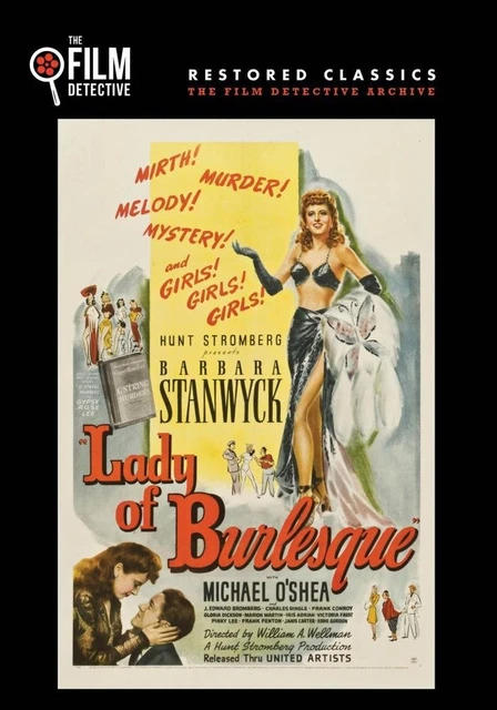 LADY OF BURLESQUE DVD VGC Region All Barbara Stanwyck Free Postage