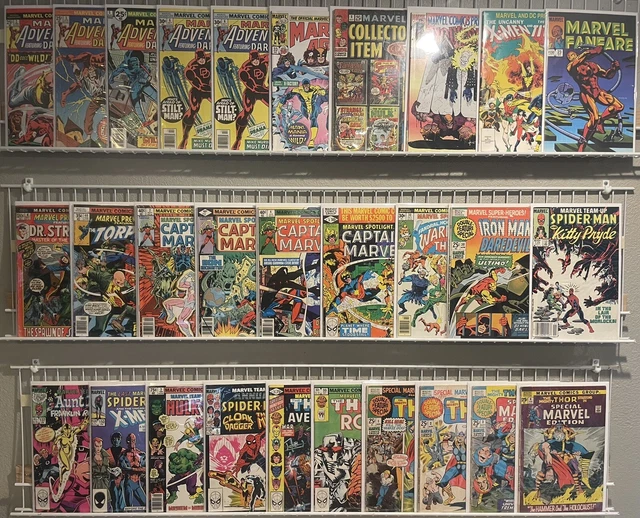 Misc Marvel Title Comic Lot Of 28 GD- To FN+ - Marvel Team Up - Spotlight+