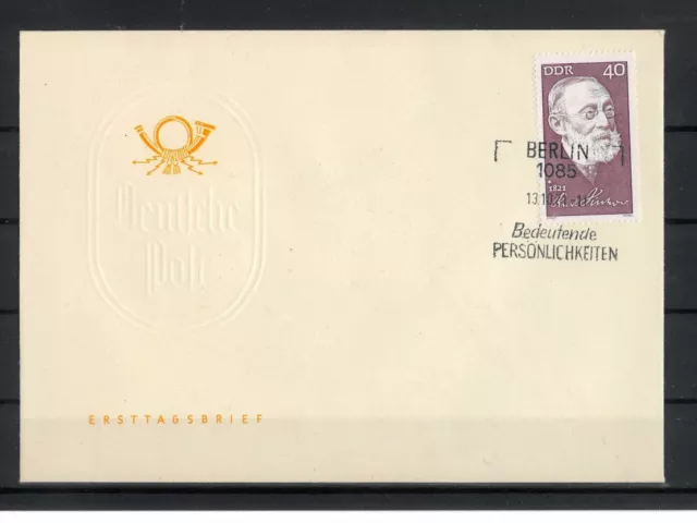 DDR FDC MiNr.  1707 Berühmte Persönlichkeiten Rudolf Virchow