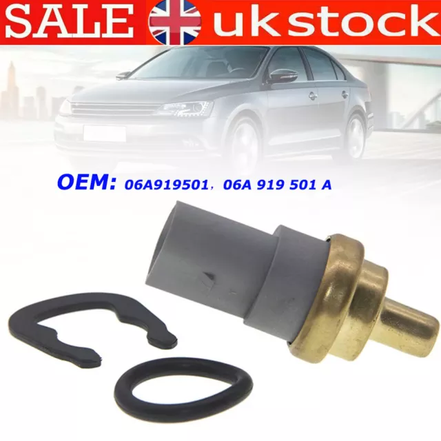 Water Coolant Temperature Temp Sender Sensor Fits VW Audi Seat Skoda 06A919501A