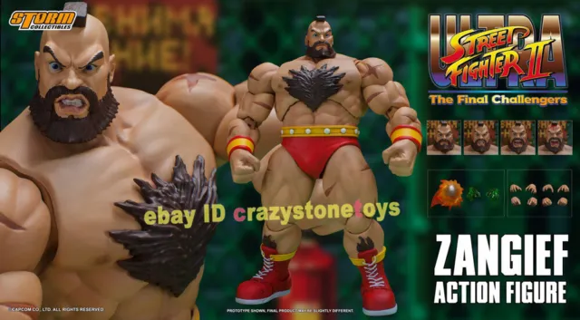 Storm Toys Zangief Street Fighter 1/12 Action Figure Collectible Doll PVC Model 2