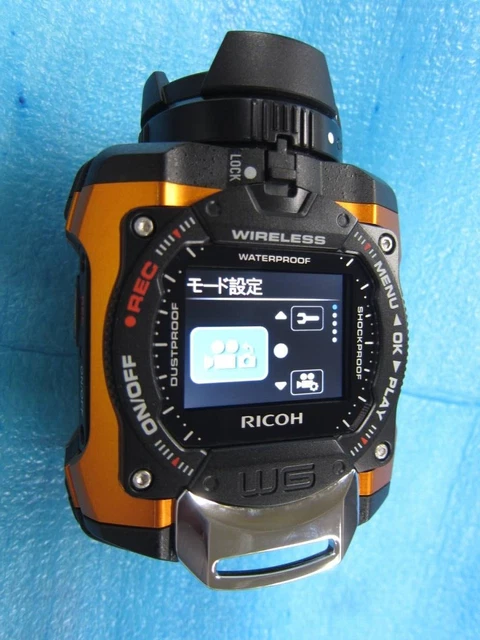 RICOH ACTION CAMERA WG-M1 Waterproof Orange Test Completed $115.70 
