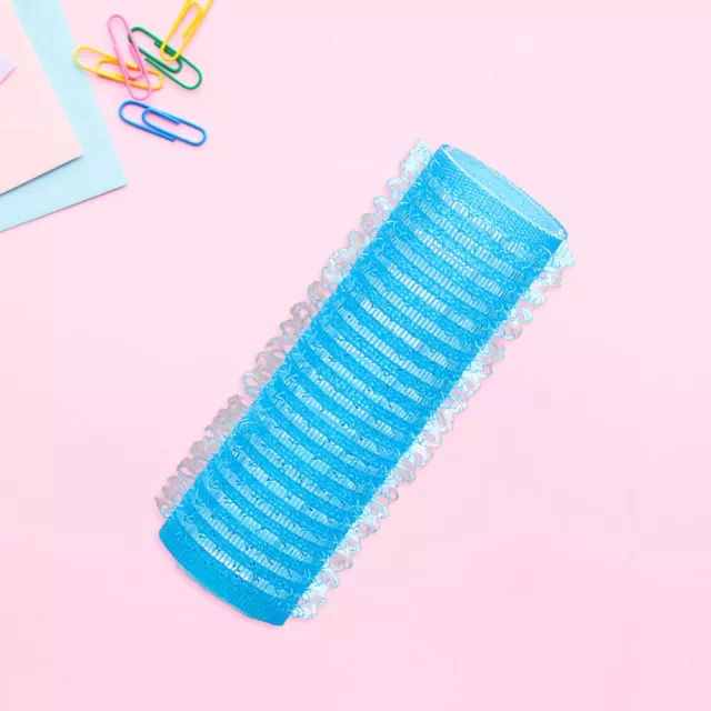 fr 6pcs Fluffy Hair Clip Portable Color Random DIY Women Salon Tools (20mm)