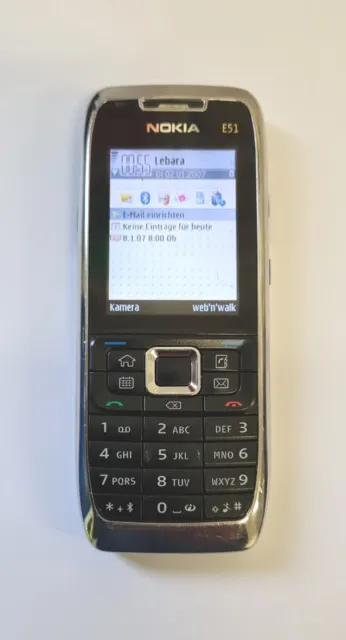Nokia E51 Handy  Voll Funktionsfähig  Simlockfrei  ❗️
