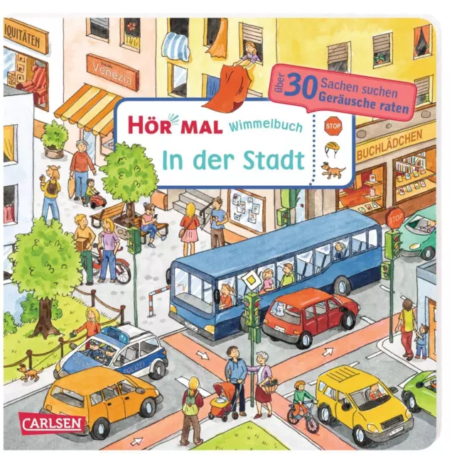 Hör mal (Soundbuch): Wimmelbuch: In der Stadt Julia Hofmann