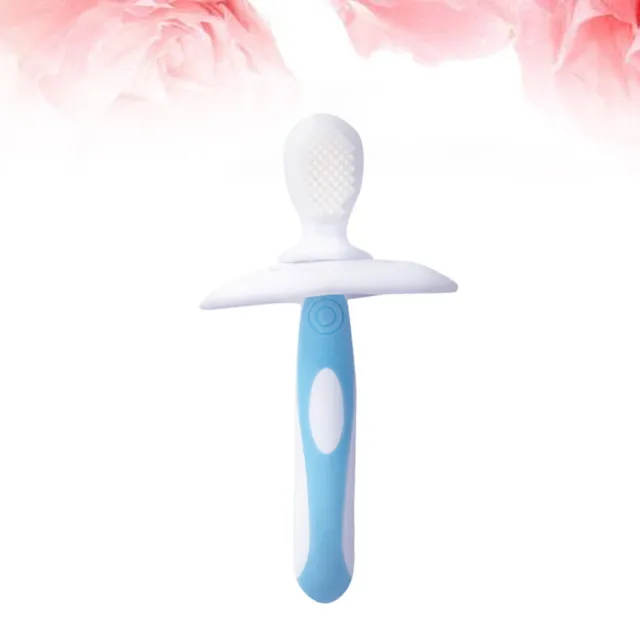Setole di uno spazzolino da denti per bambini spazzolino da mordere per bambini piccoli dita pelliccia morbida