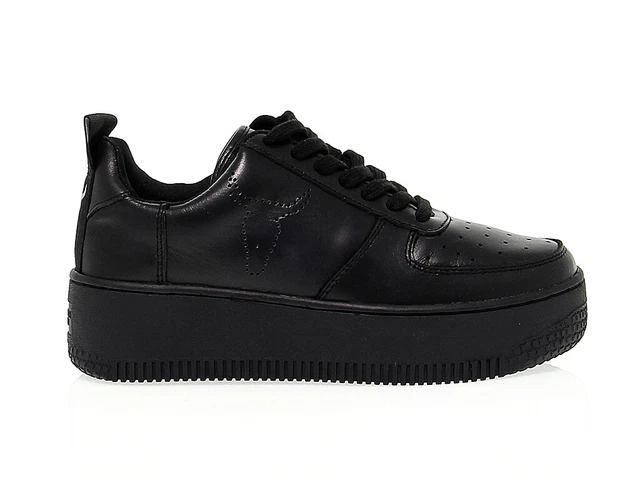 Sneakers WINDSOR SMITH RACERR N in pelle nero - Scarpe Donna