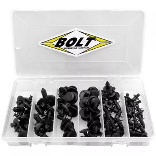 Bolt Nylon Rivet Assortment 120 Piece Kit 2009-RIVETS