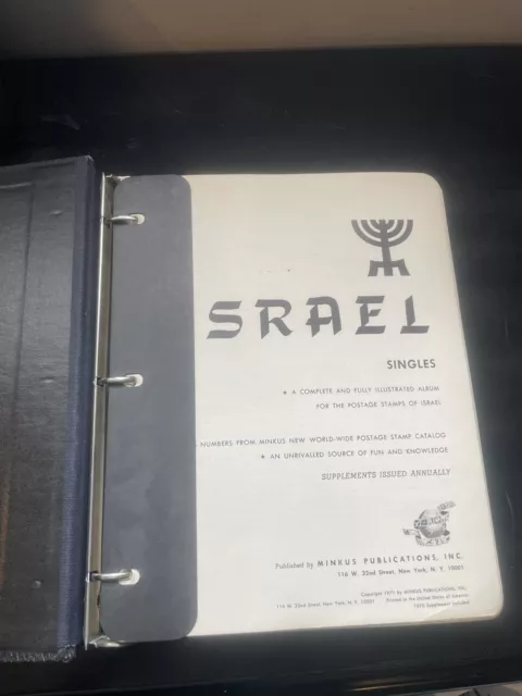 Israel Minkus Album from 1948-1978