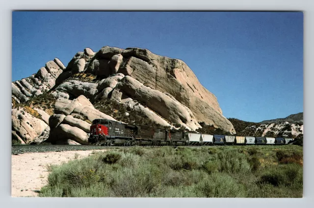 Southern Pacific Railroad, Trains, Transportation, Vintage Postcard