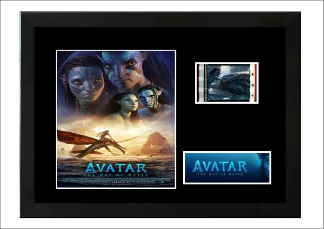 Avatar: The Way of Water 35mm Framed Film cell display New Stunning