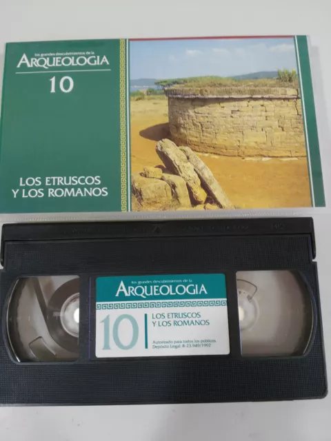 THE ETRUSCANS AND The Romans Vhs The Great Discoveries Of Archaeology ...
