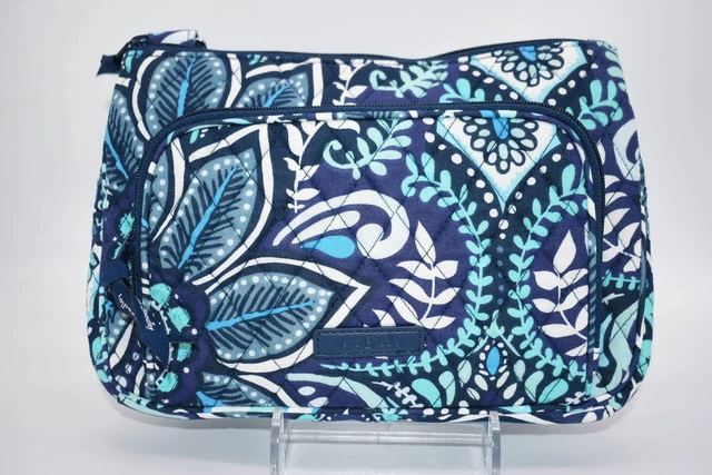 Vera Bradley RFID Little Hipster Crossbody Bag in "Blue Island Medallion"