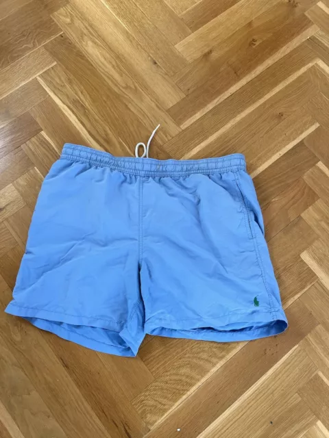 Polo Ralph Lauren Badehose Bade-shorts Hellblau Baby-blau xL