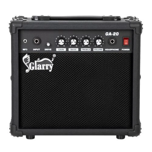 Glarry 20W E-Bass-Gitarre Amp Combo Verstärker Lautsprecher hohe Qualität