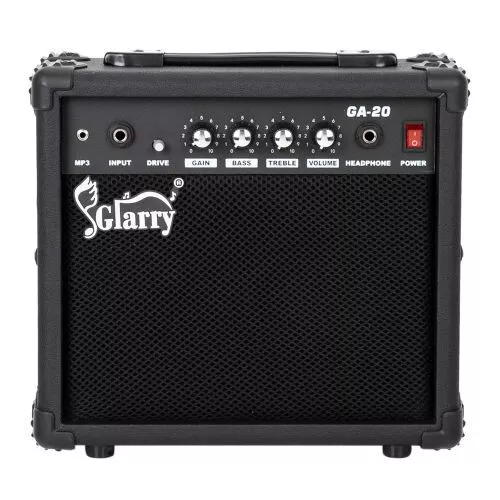 Glarry 20W Electric Bass Guitar Amp Combo Amplifier Speaker High Quality