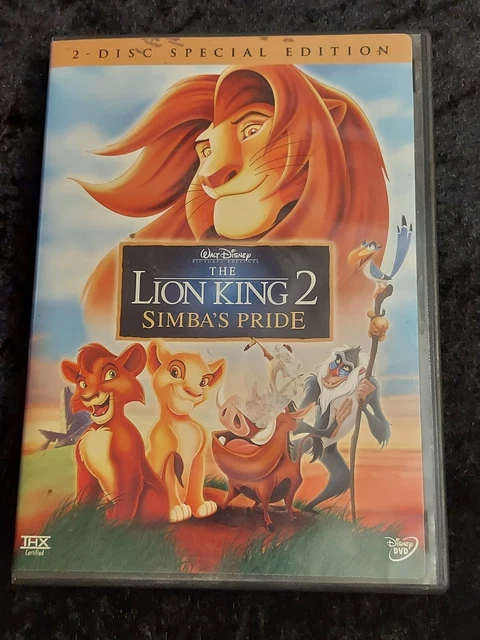 The Lion King 2 Simba's Pride (2004) - DVD - VG 2-Disc Special Edition