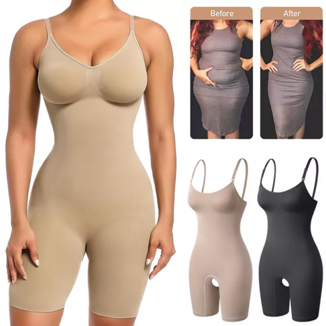 Women Full Body Shaper Firm Tummy Control Slimming Shapewear