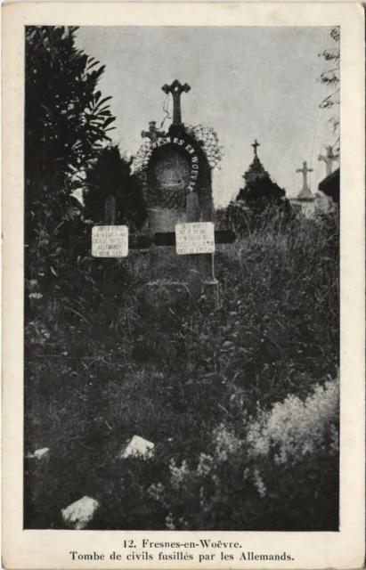 CPA FRESNES-en-WOEVRE Tombe de civils fusillés par les Allemands (152641)