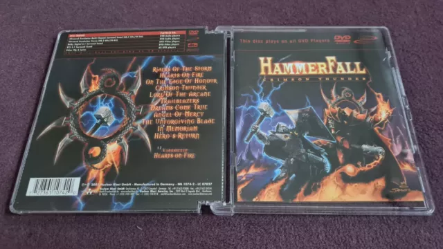 DVD-Audio - HammerFall - Crimson Thunder - Nuclear Blast - Near Mint