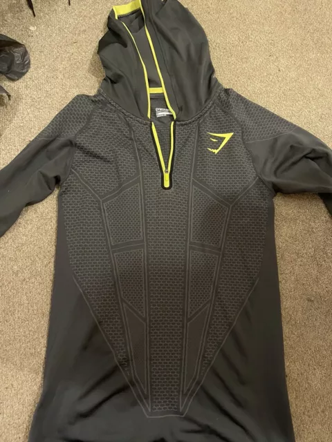 Gymshark Onyx Hoodie FOR SALE! - PicClick UK