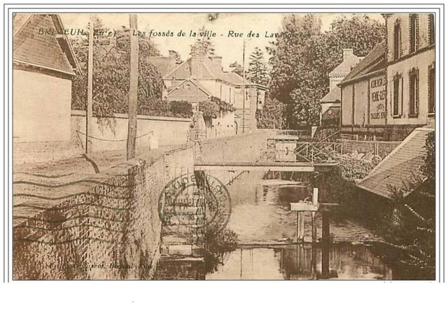 27.Breteuil.les Fosses De La Ville.rue Des Lavandieres