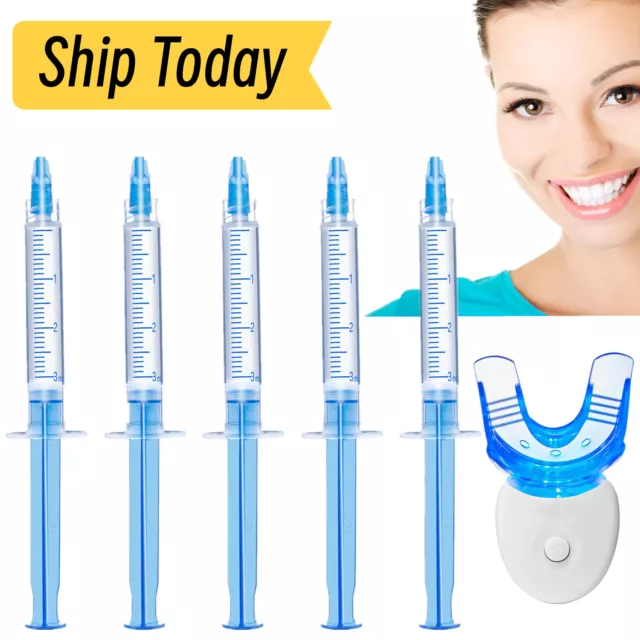 DENTAL PROFESSIONAL STRENGTH WHITE GEL TOOTH TEETH WHITENING KIT (1) Light Tray