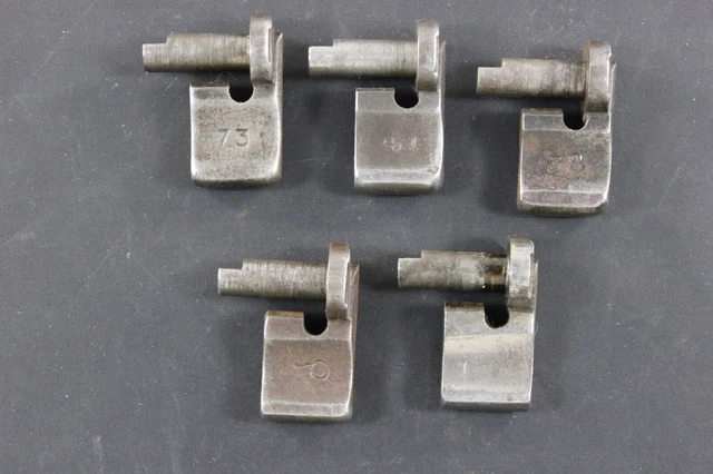 (5) German WWII Mauser K-98 8mm Combat Military Rifle Safety Levers