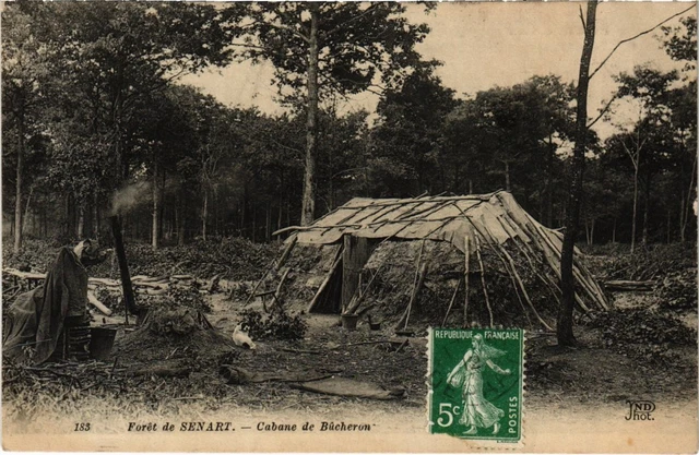 CPA Senart Cabane de Bucheron FRANCE (1371082)