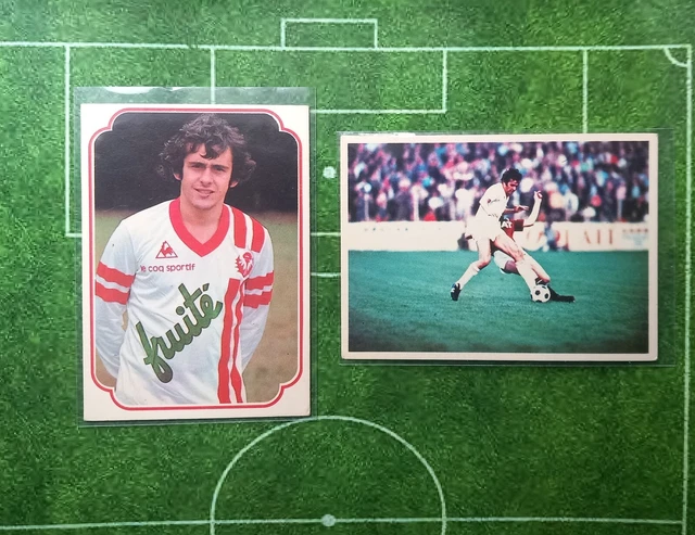 Fanion Vintage Michel Platini - Jubilé Nancy 23 Mai 1988 - Collection Football