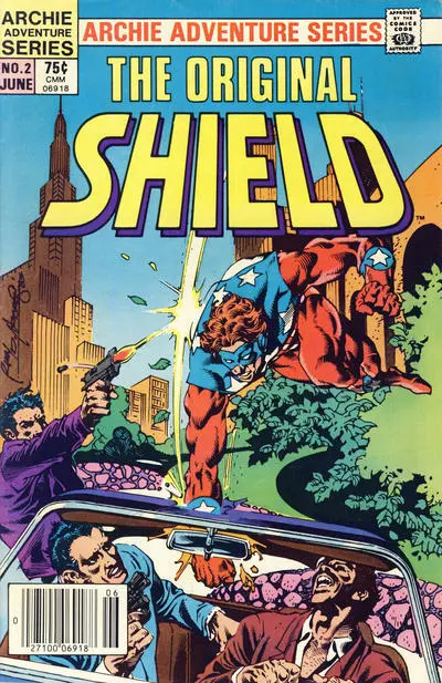 Original Shield #2 (Newsstand) FN; Archie | we combine shipping