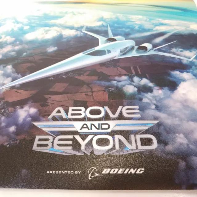 New Boeing Above and Beyond plane flight Mousepad Mouse Pad 9x7.5 a2
