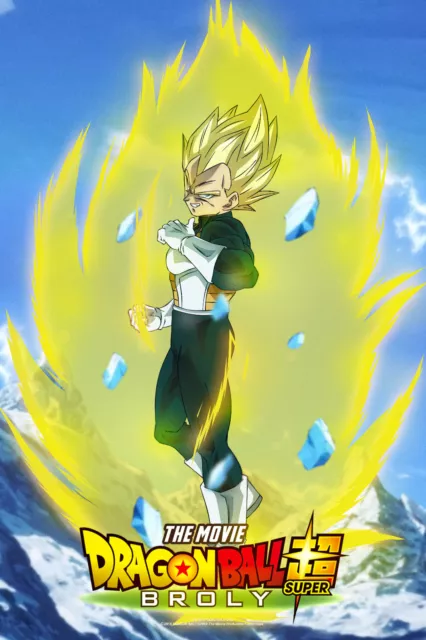 Dragon Ball Super Poster Gogeta Blue from movie W/Logo 12inx18in