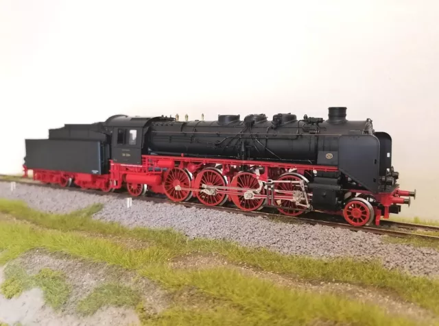 Locomotora de vapor BR 39 de DRG Fleischmann H0 DC digital y humo COMO NUEVA