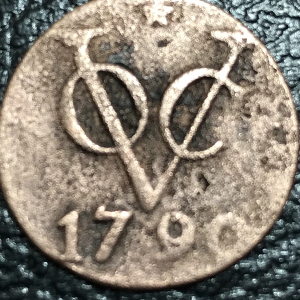 1790 Voc ***Duit*** Shipwreck Coin **B232