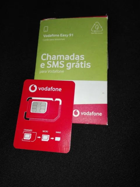 Vodafone Sim Card Portugal - Portuguese Number