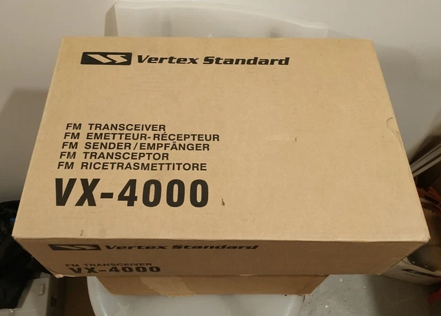 Vertex Standard VX-4000L low band VHF mobile radio 250ch  37-50 MHz 60W