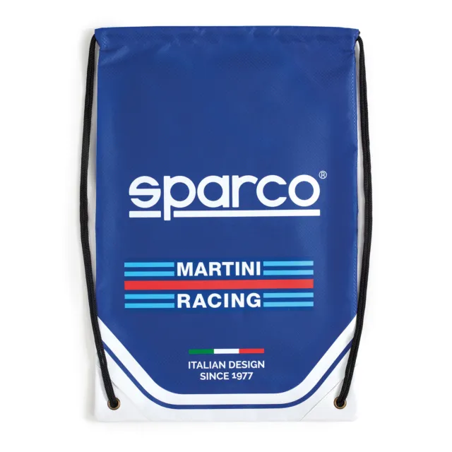 Sparco Martini Racing Sports Sack Race Rally Racewear Bag Rucksack