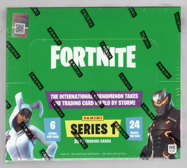 2019 PANINI FORTNITE Series 1 Hobby Box USA PRINT Factory Sealed