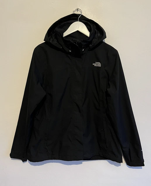 THE NORTH FACE Giacca Dryvent Donna L Large UK 12 14 Impermeabile con Cappuccio Airtex