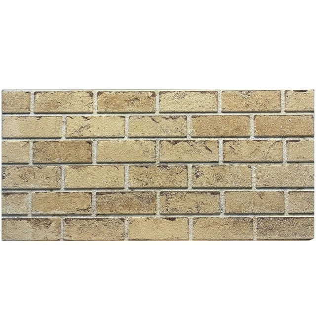 Revestimiento de pared paneles de pared paneles de pared aspecto de piedra ladrillo revestimiento 3D pared