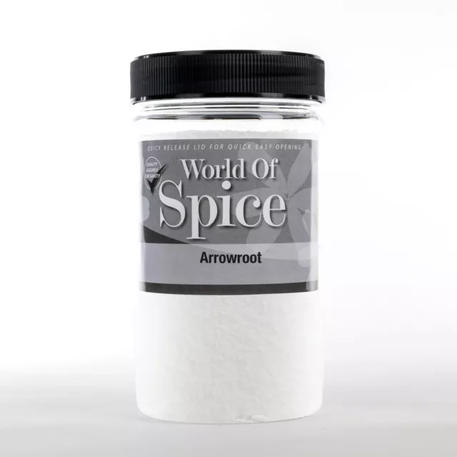 Arrowroot 520g - World of Spice -High Quality- Used by Chefs
